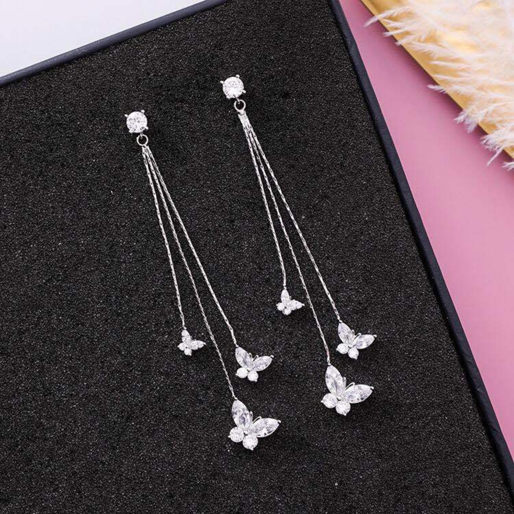 Earrings,Korean style butterflies earrings